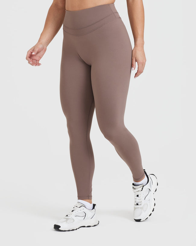 UnifiedMove™ High Waisted Leggings | Cool Brown
