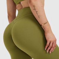 UnifiedMove™ High Waisted Leggings | Olive Green