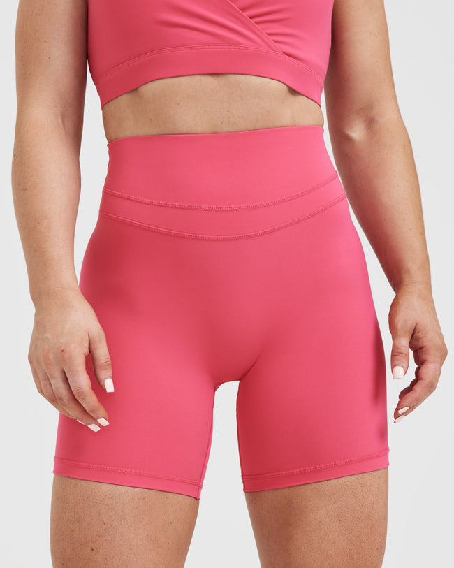 UnifiedMove™ High Waisted Shorts 6" | Velvet Pink