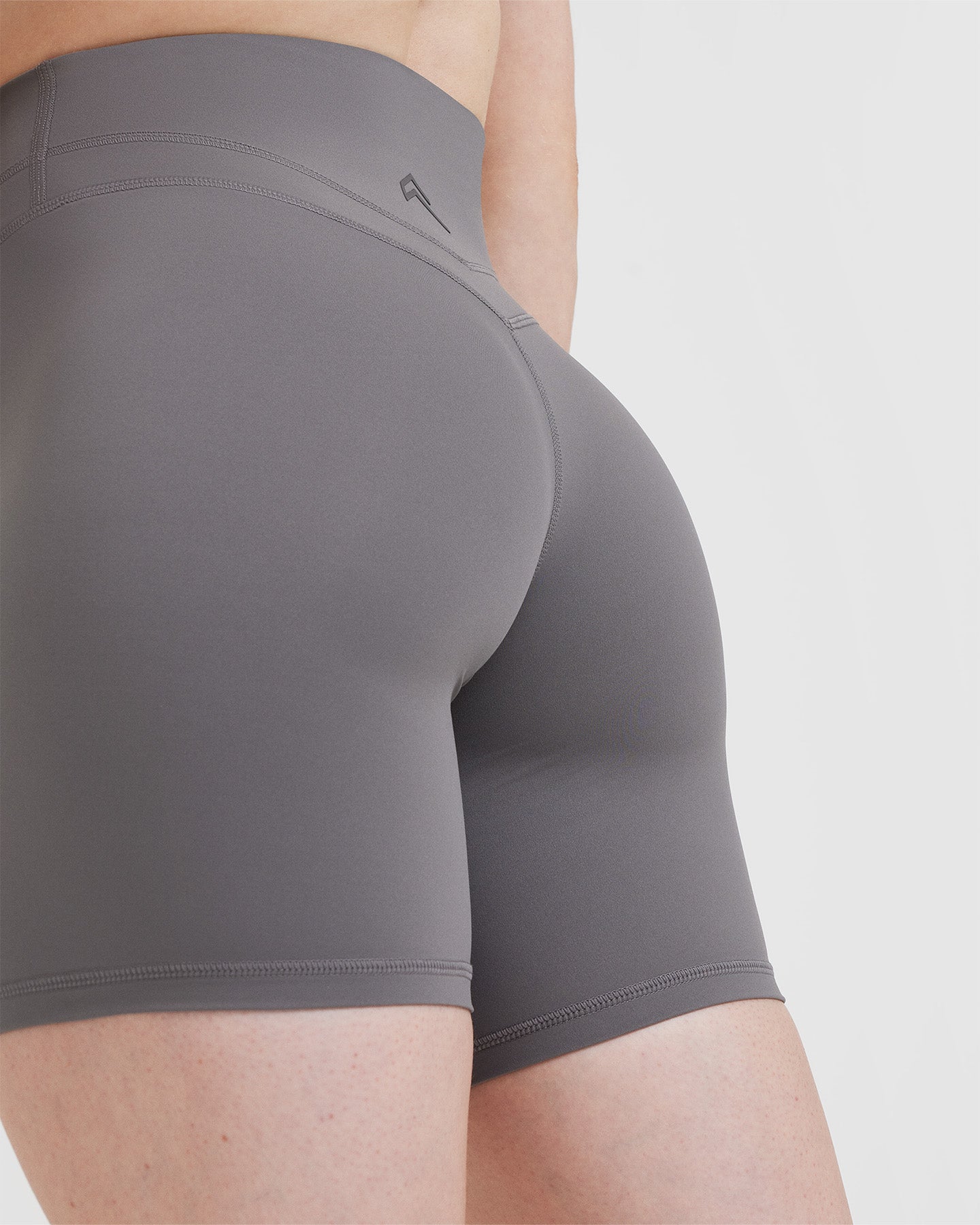 UnifiedMove™ High Waisted Shorts 6" | Ash Gray