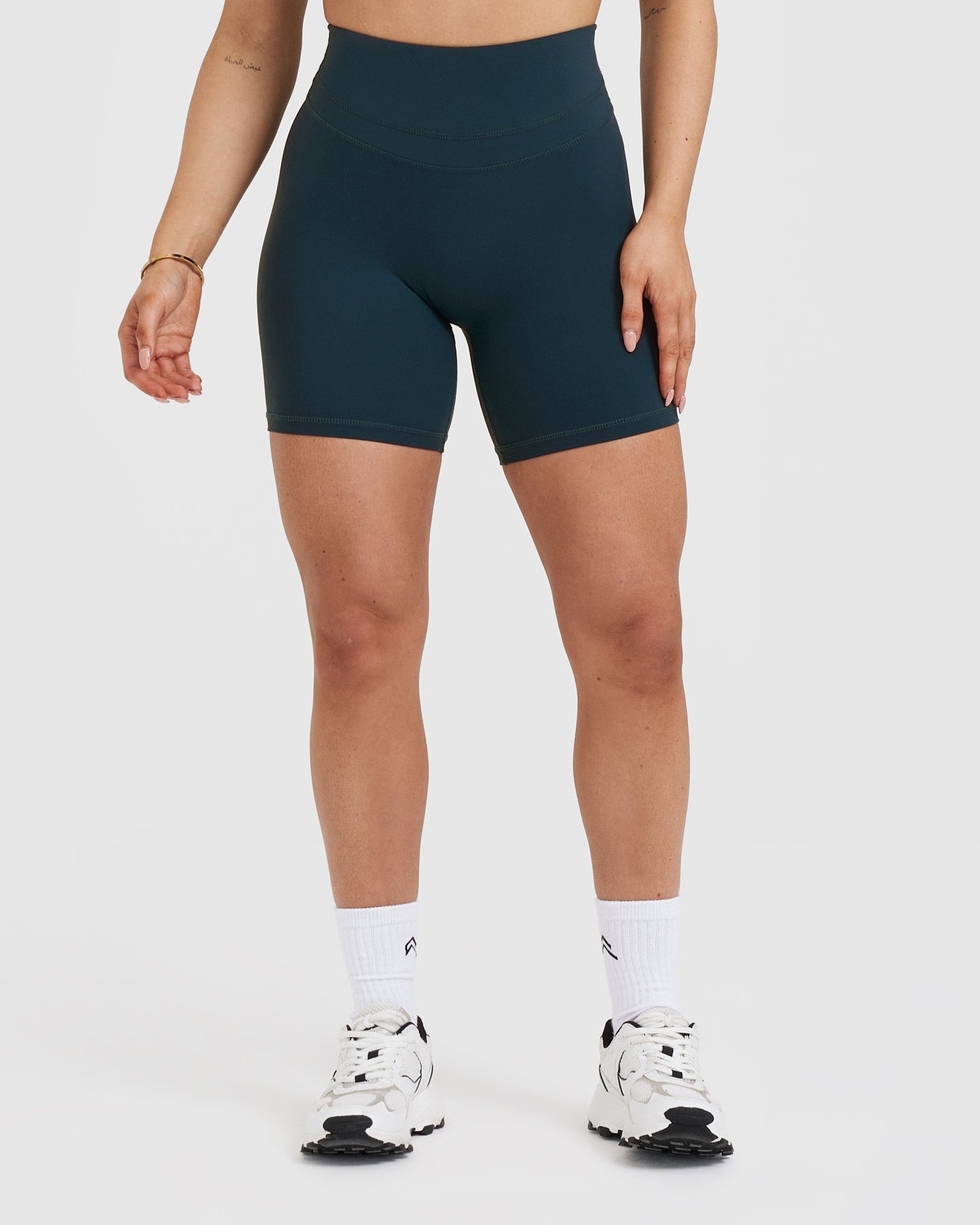 UnifiedMove™ High Waisted Shorts 6" | Oil Blue
