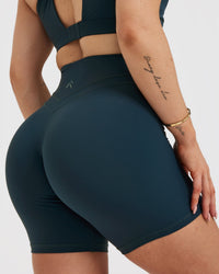 UnifiedMove™ High Waisted Shorts 6" | Oil Blue