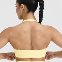 Unified Twist Sports Bra | Sherbert Yellow