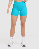 Unified Wrap Shorts 6" | Aqua Blue
