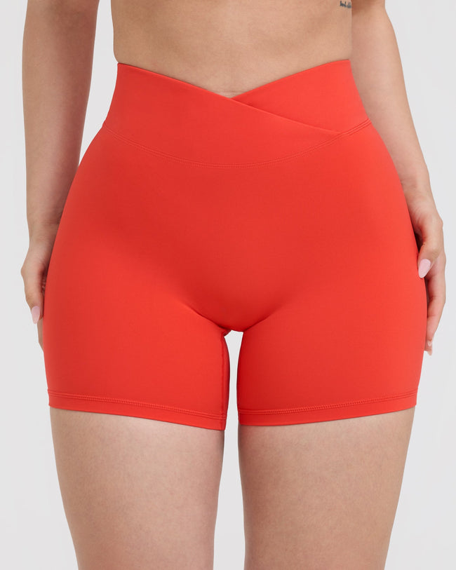 Unified Wrap Shorts 6" | Charged Orange