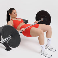 Unified Wrap Shorts 6" | Charged Orange