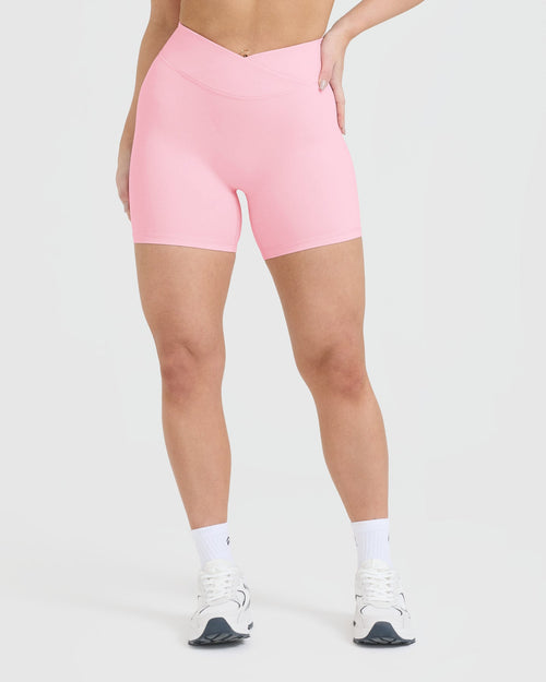 Oner Modal Unified Wrap Shorts | Petal Pink