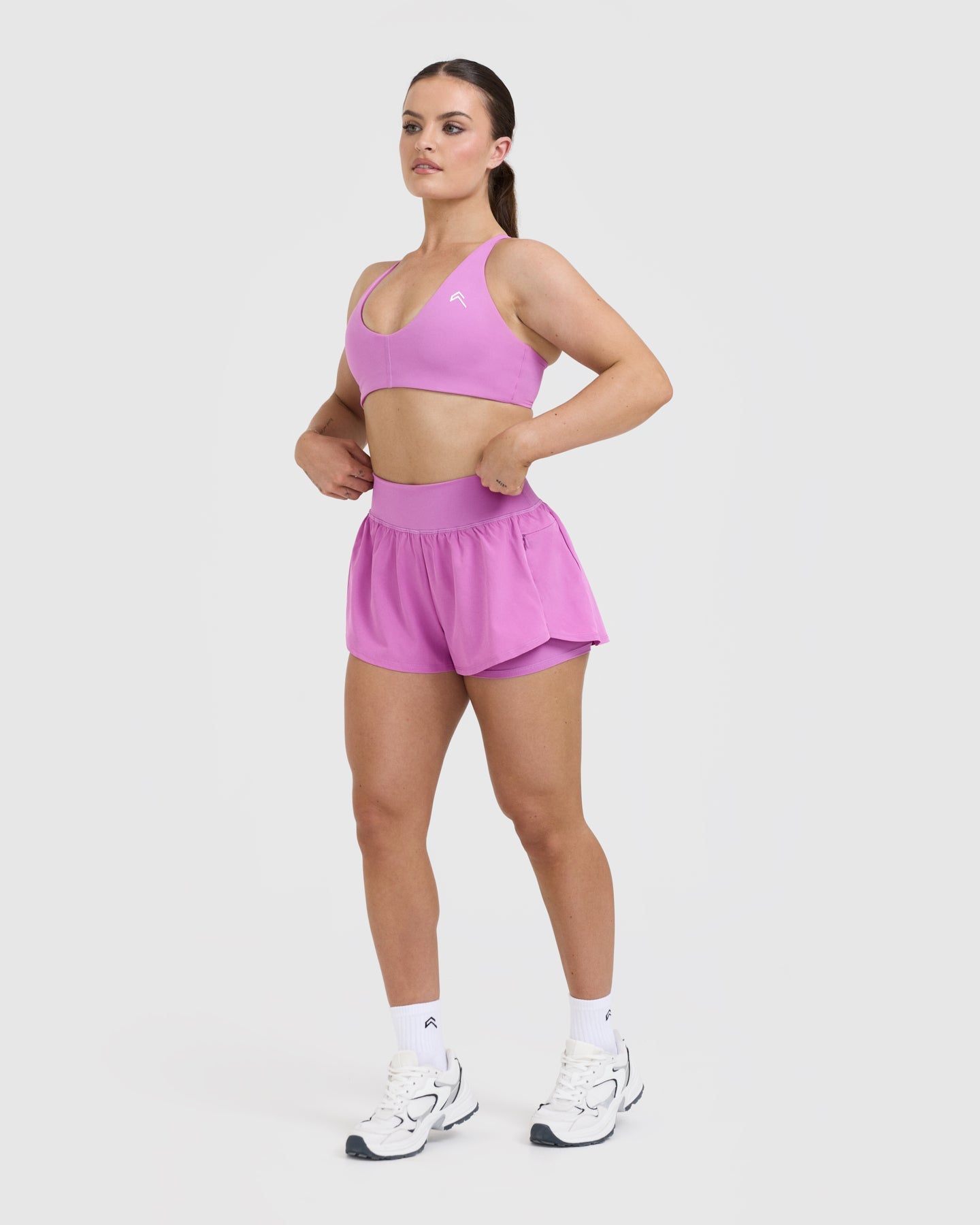UnifiedMove™ Double Layer Shorts 5" | Orchid Purple