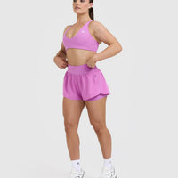 UnifiedMove™ Double Layer Shorts 5" | Orchid Purple