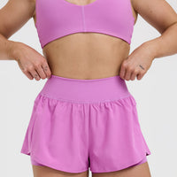 UnifiedMove™ Double Layer Shorts 5" | Orchid Purple