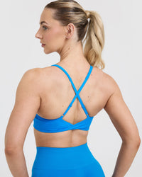 Unified Micro Bralette | Tropical Blue