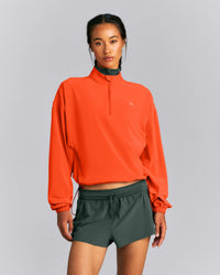 AirMove™ 1/2 Zip Jacket with Bonding New Branding | Energy Orange
