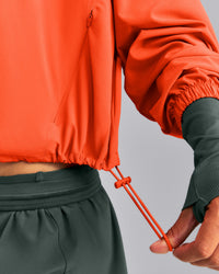 AirMove™ 1/2 Zip Jacket with Bonding New Branding | Energy Orange