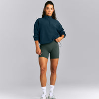 AirMove™ 1/2 Zip Jacket with Bonding New Branding | Oil Blue