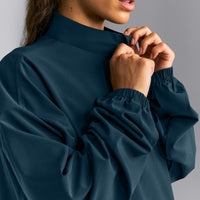 AirMove™ 1/2 Zip Jacket with Bonding New Branding | Oil Blue