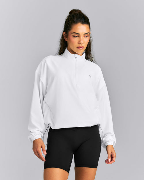 AirMove™ 1/2 Zip Jacket with Bonding | White