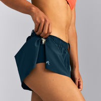 AirMove™ Lined Pocket Shorts 2" | Oil Blue