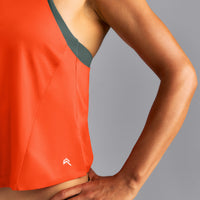 PrecisionMove™ Drop Armhole Tank Top | Energy Orange