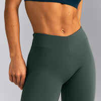 UnifiedMove™ V Front Mid Rise Leggings New Branding | Shadow Green