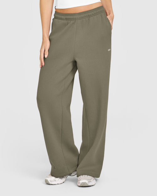 Oner Modal Foundations Straight Leg Joggers | Alpine Green