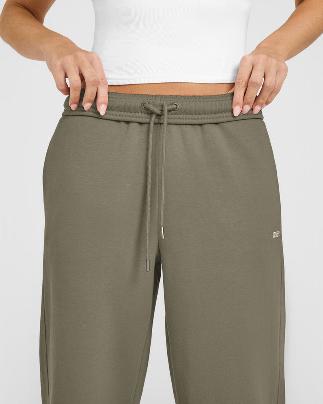 Foundations Straight Leg Joggers | Alpine Green