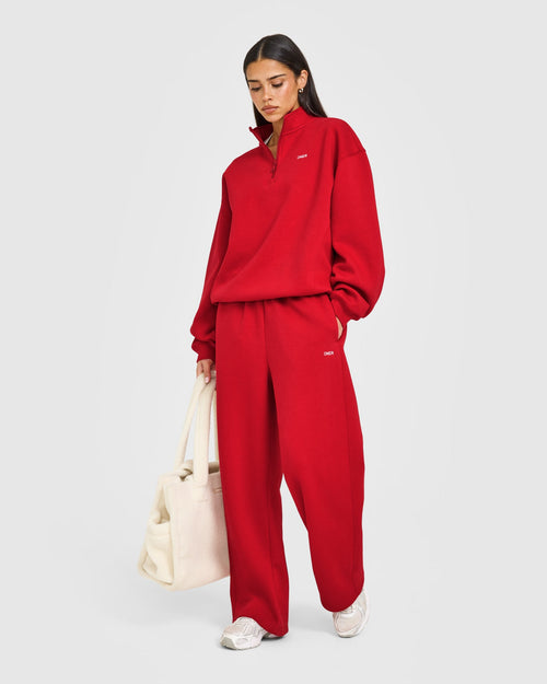 Foundations Straight Leg Sweatpants | Toasted Red