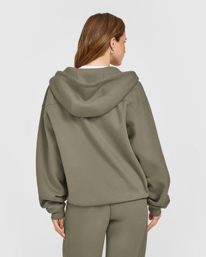 Foundations Zip Up Hoodie in Alpine Green | Oner Active US