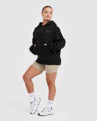 All Day Est 2020 Oversized Hoodie | Black