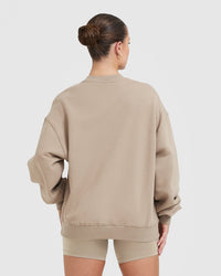 All Day Est 2020 Oversized Sweatshirt | Sandstone