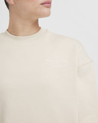 All Day Est 2020 Oversized Sweatshirt | Vanilla