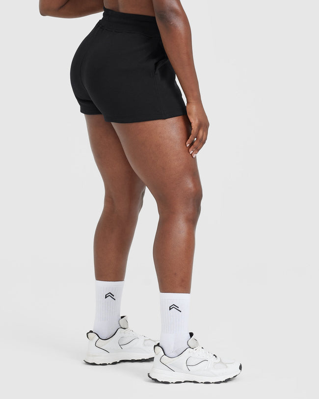 Women's Black Sports Shorts with Pockets Oner Active US