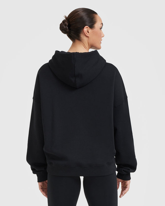 All Day Oversized Hoodie Black | Oner Active US