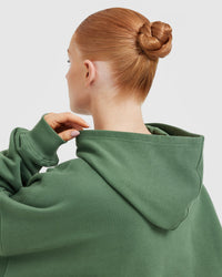 All Day Oversized Hoodie | Forest Green
