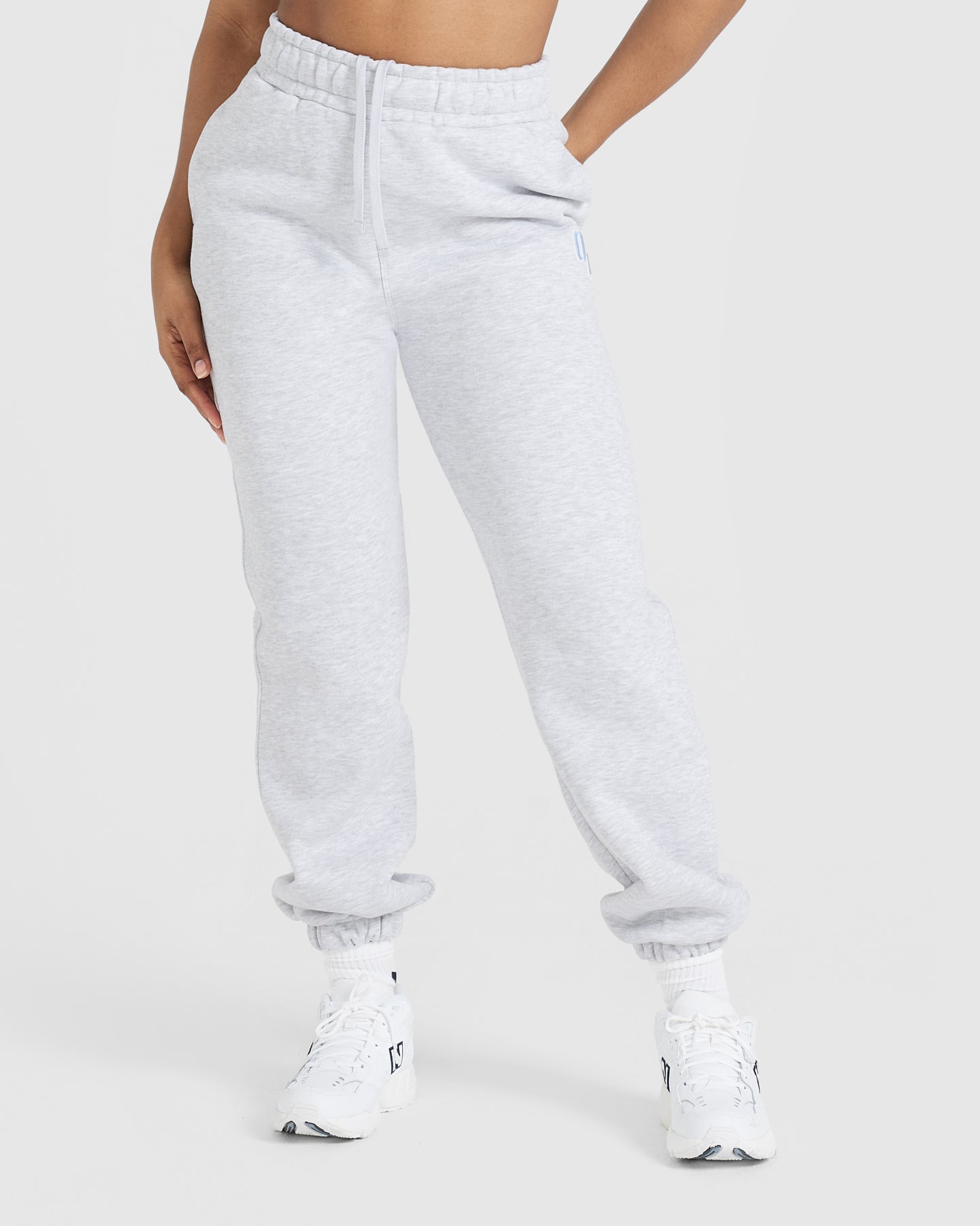 Women's - Athletic Essential Jersey Flare Joggers in Cadet Grey