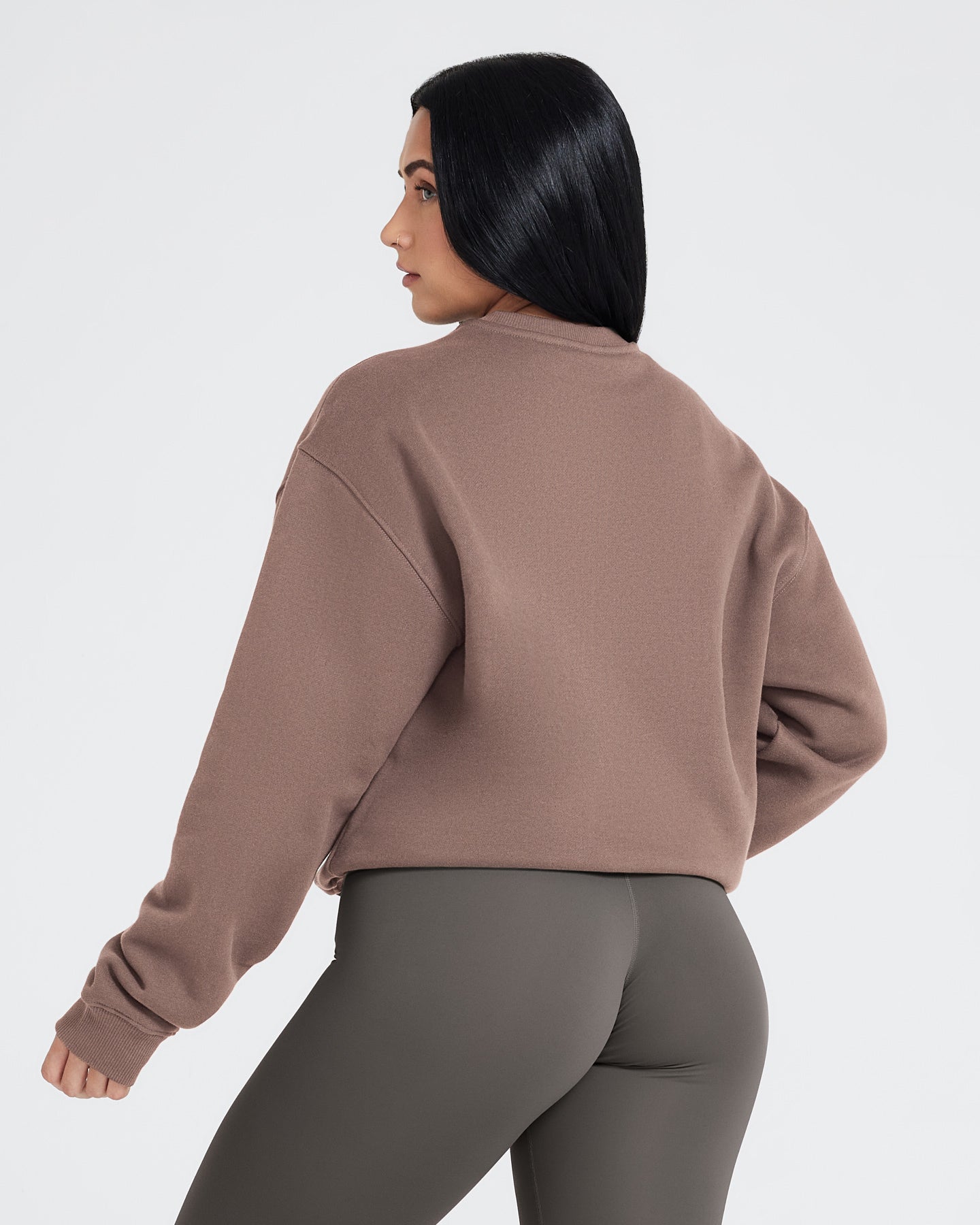 Oversized brown sweatshirt Clearance