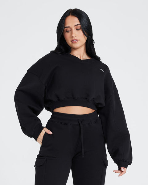 All black hotsell sweatshirt