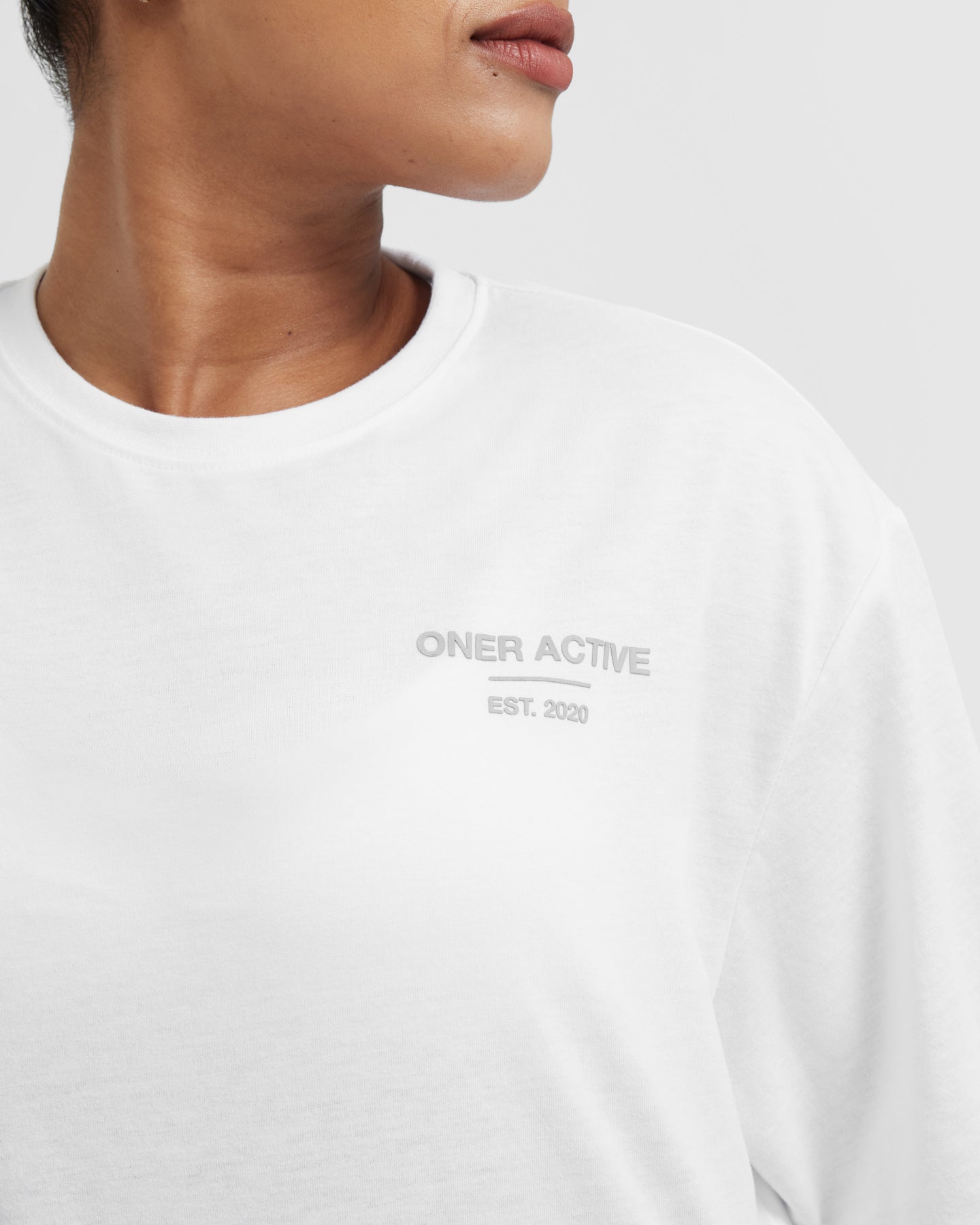Oversized White TShirt for Women Classic Lifters Oner Active US