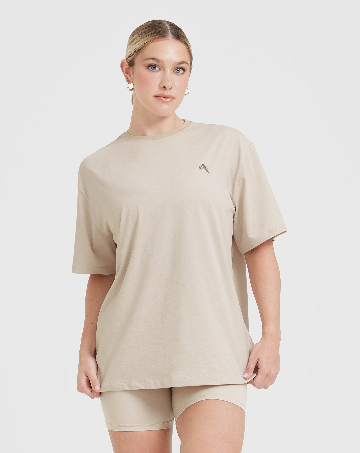 US Active | Ladies Oner Oversized - T-Shirt Sand for