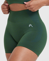 Classic Seamless 2.0 Booty Shorts | Evergreen Marl