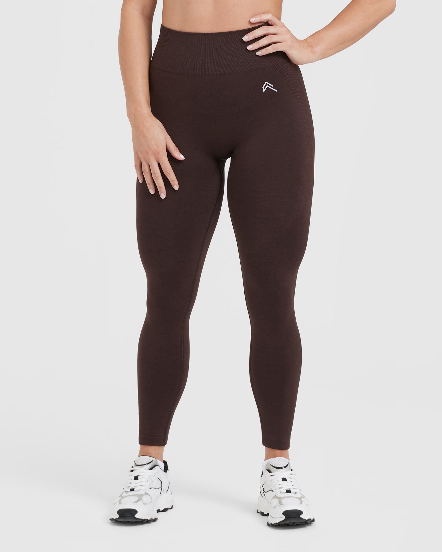 Leggings | US Active Classic Seamless Oner Marl Cocoa 2.0 70%
