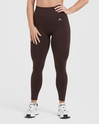 Classic Seamless 2.0 Booty Shorts 70% Cocoa Marl