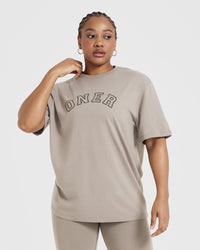 Classic Varsity Oversized Lightweight T-shirt | Minky