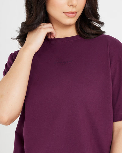 Oversized Shirt Women - Ripe Fig | Oner Active US