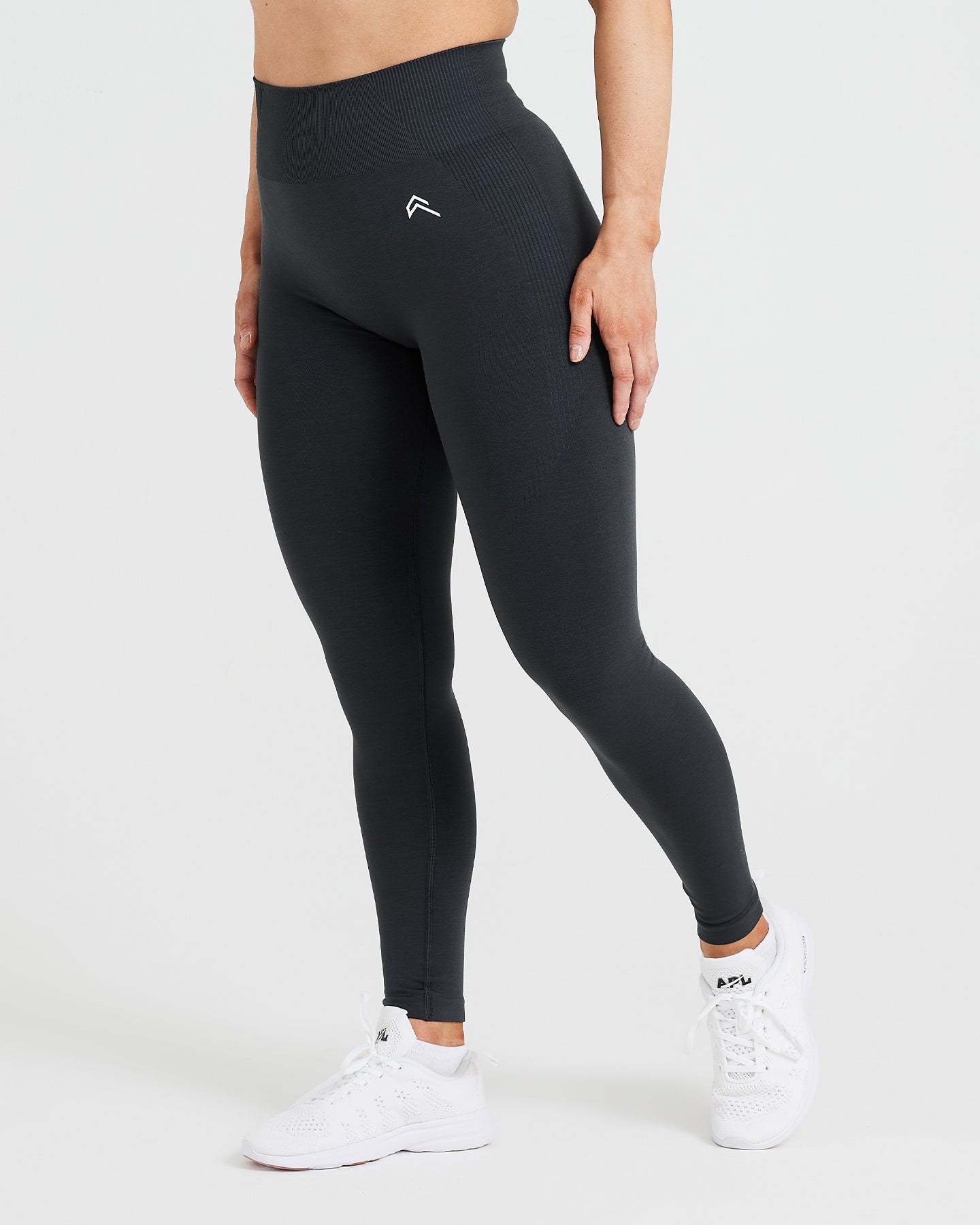 Grey Seamless Leggings - Coal Marl | Oner Active US