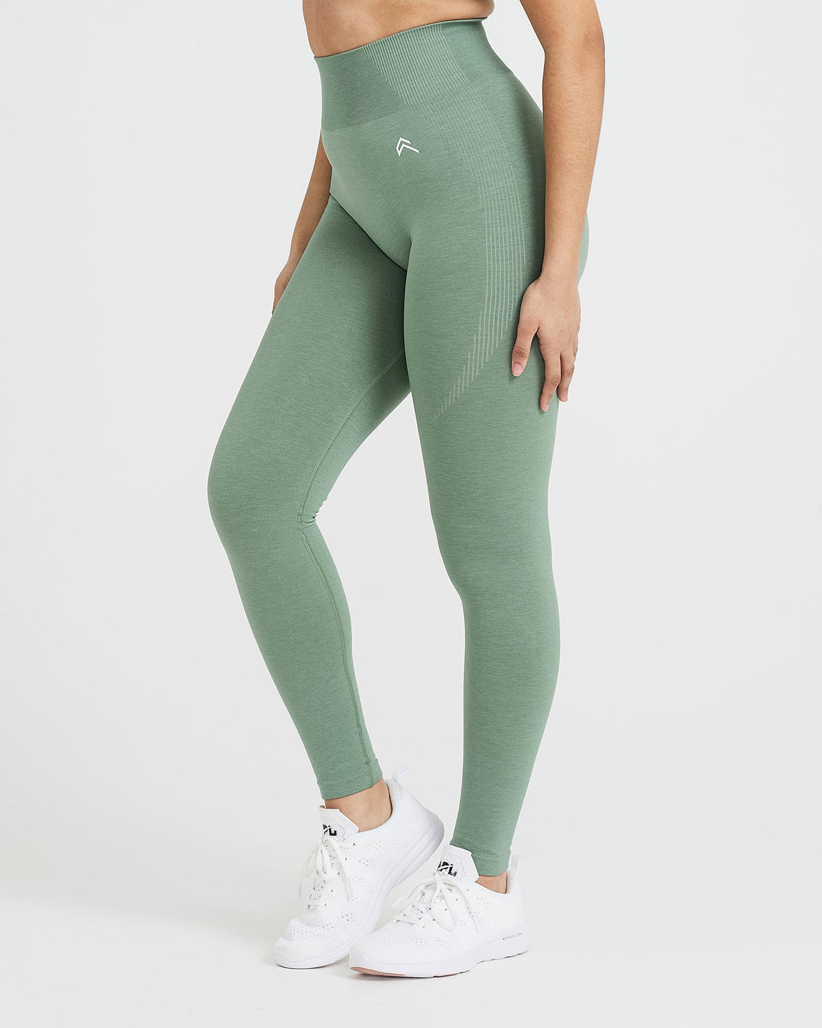 YOURS Plus Size Sage Green Stretch Leggings
