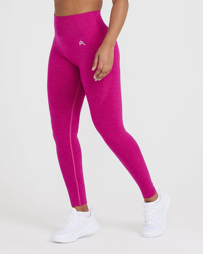 Bright Pink Soft Stretchable Cotton Stretch Legging Workout Yoga Full  Length | eBay