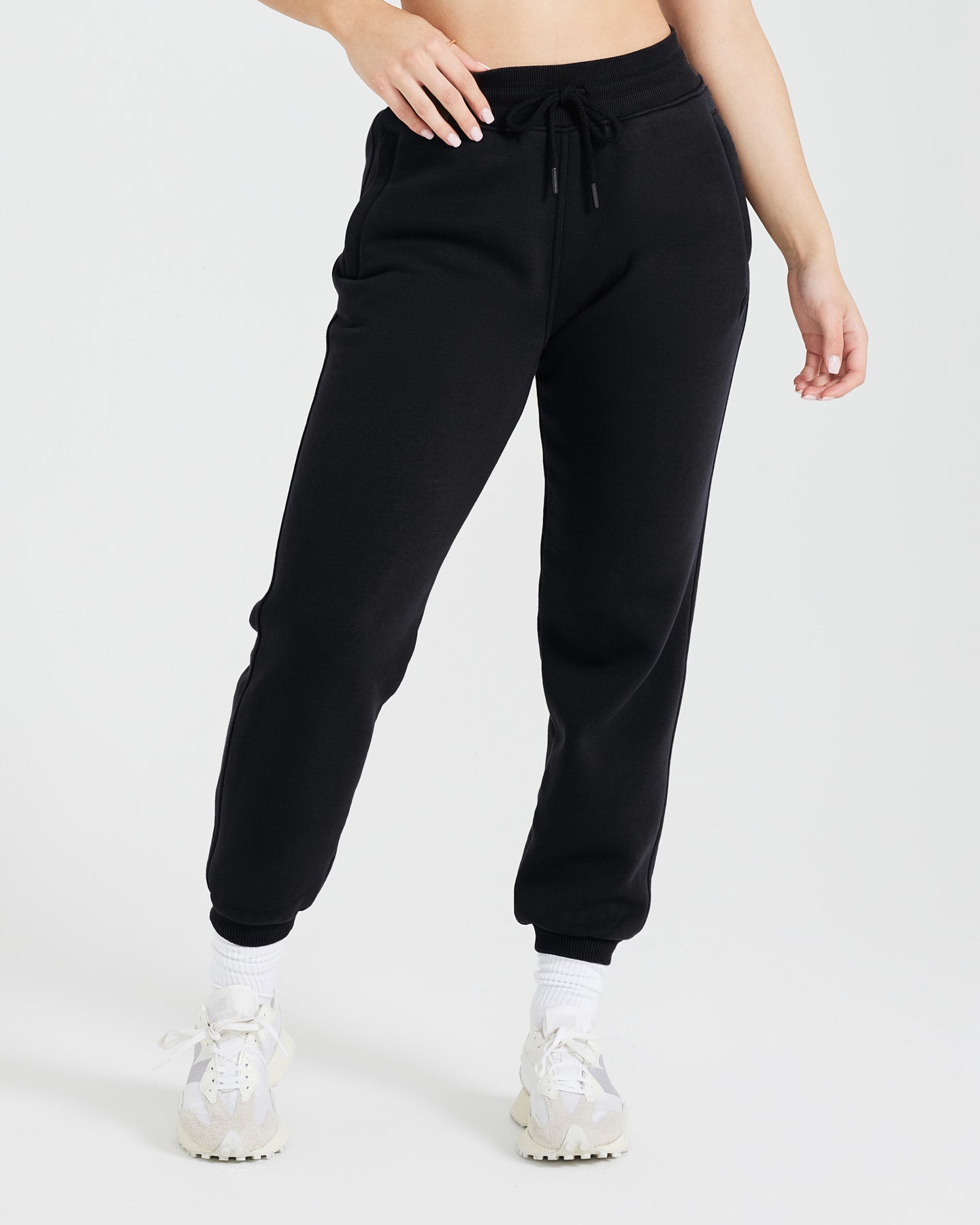 Black Joggers Women with Fronz Zip Pockets | Oner Active US
