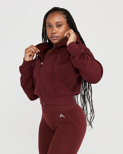 Nike cropped zip hoodie outlet
