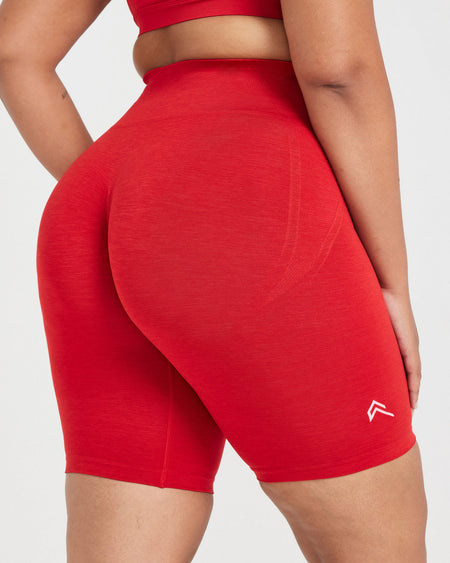 Red cheap bicycle shorts