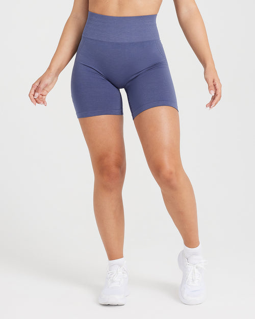 Oner Modal Effortless Seamless Shorts | Slate Blue